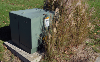 Take care when landscaping around padmount transformers