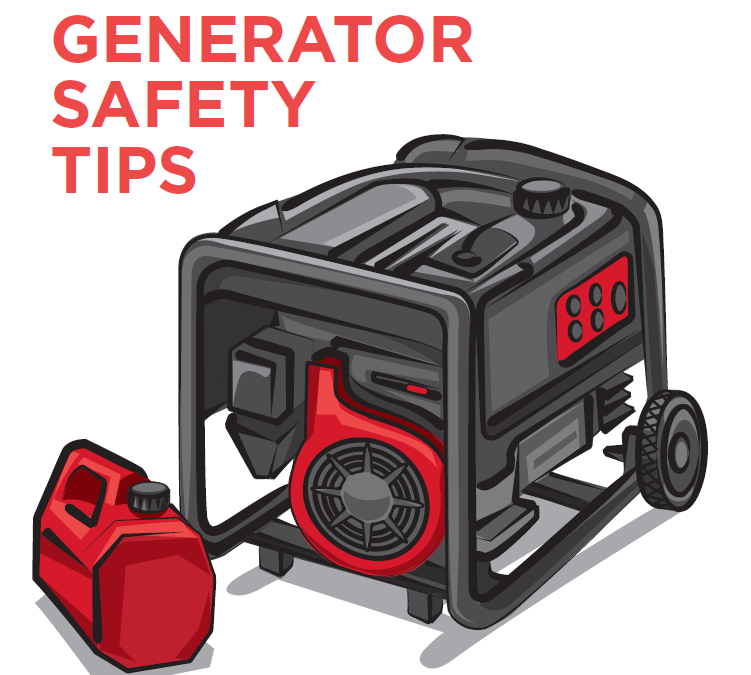 Generator safety tips