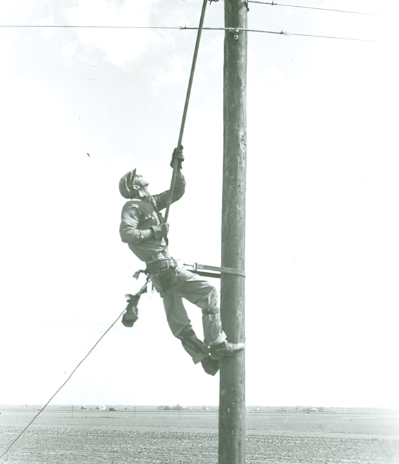 Between the lines: The man on the pole