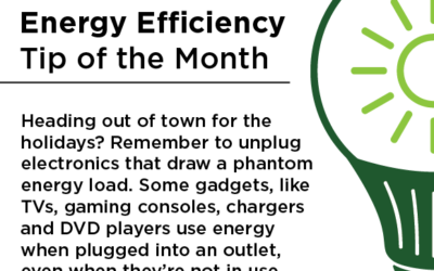Energy Efficiency tip of the month