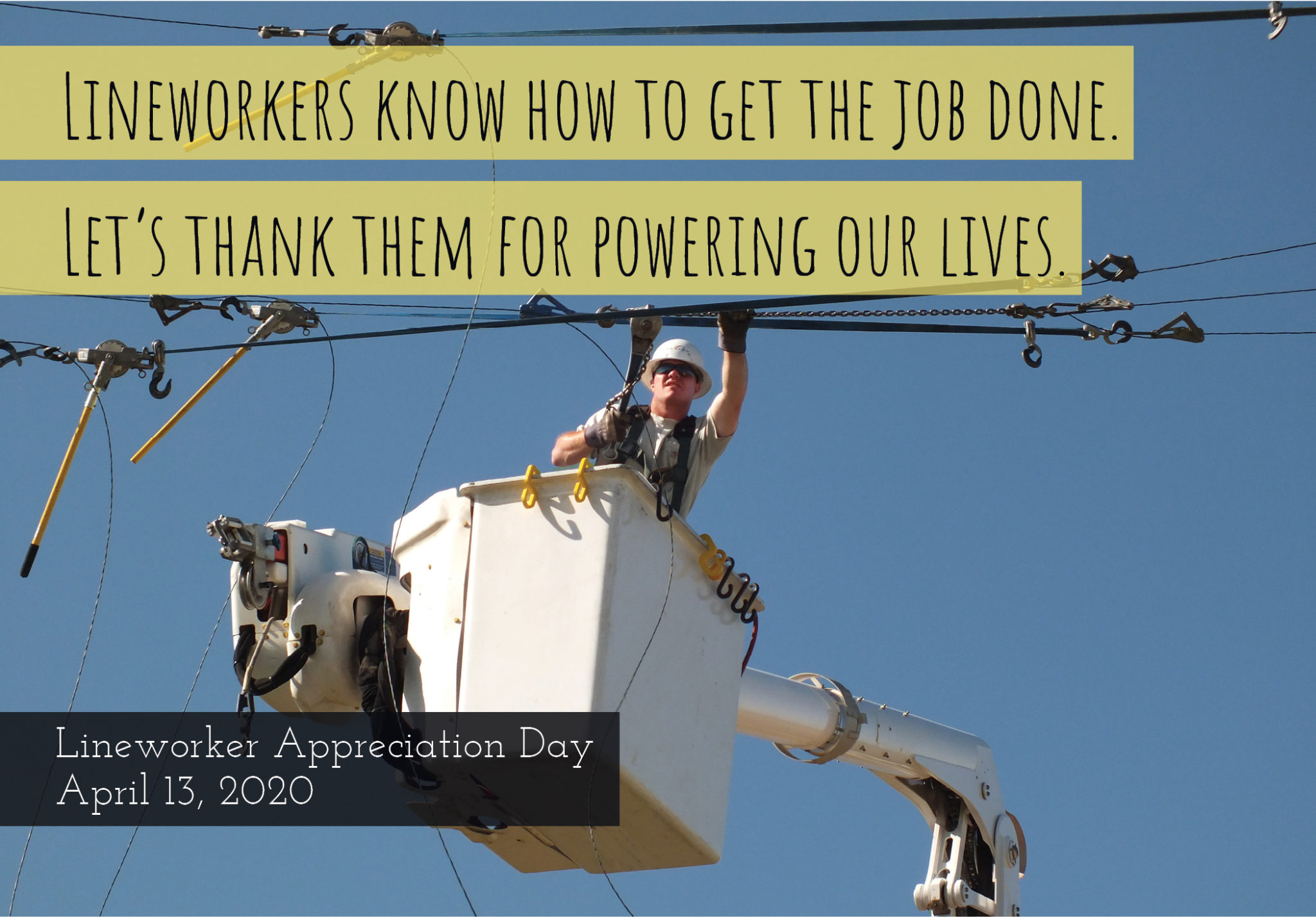 Dawson Public Power District » Happy National Lineworker Appreciation Day