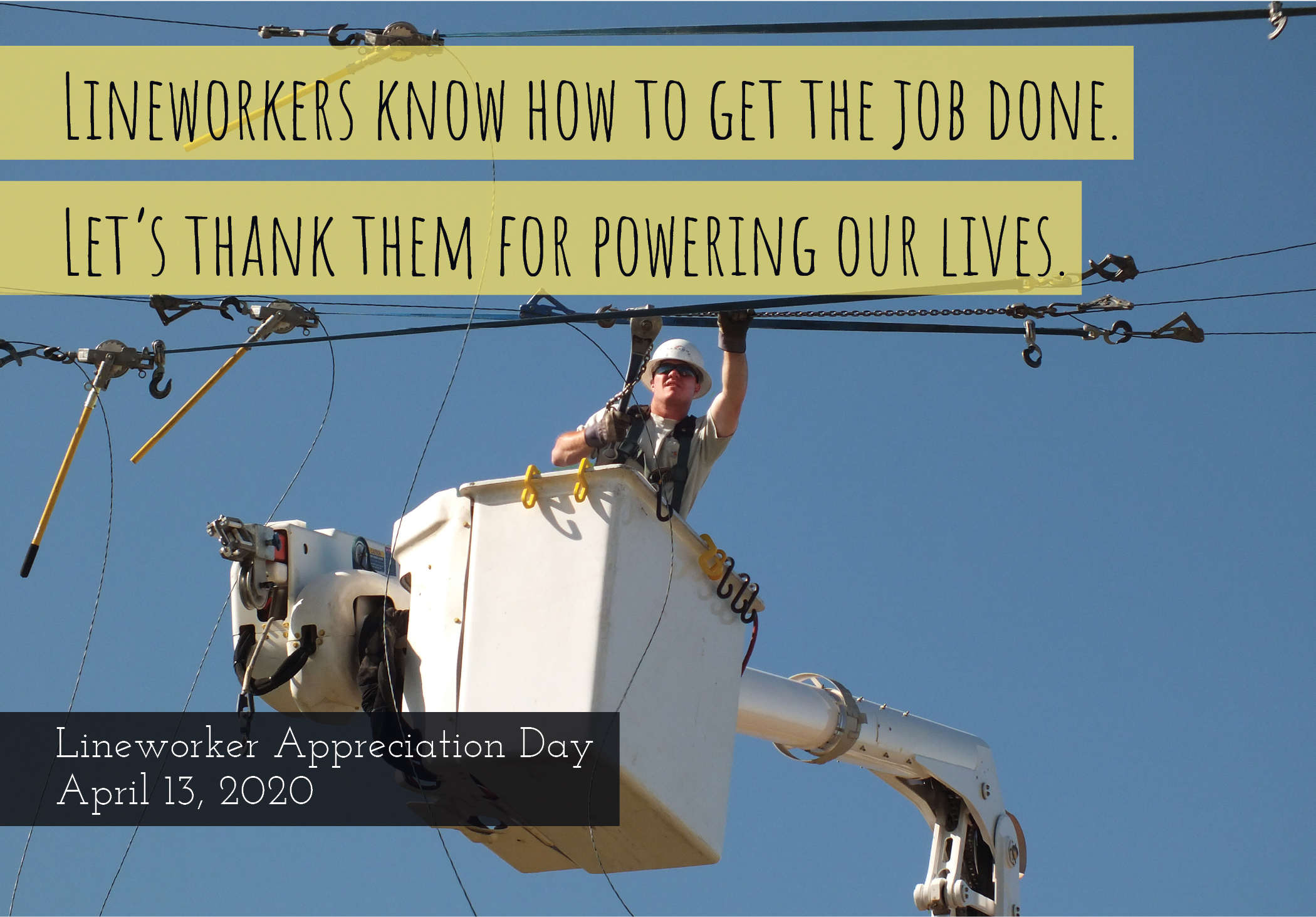 2020 Lineworker Appreciation Day
