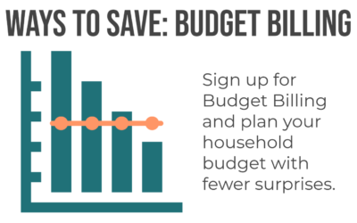 Ways to save: Budget billing