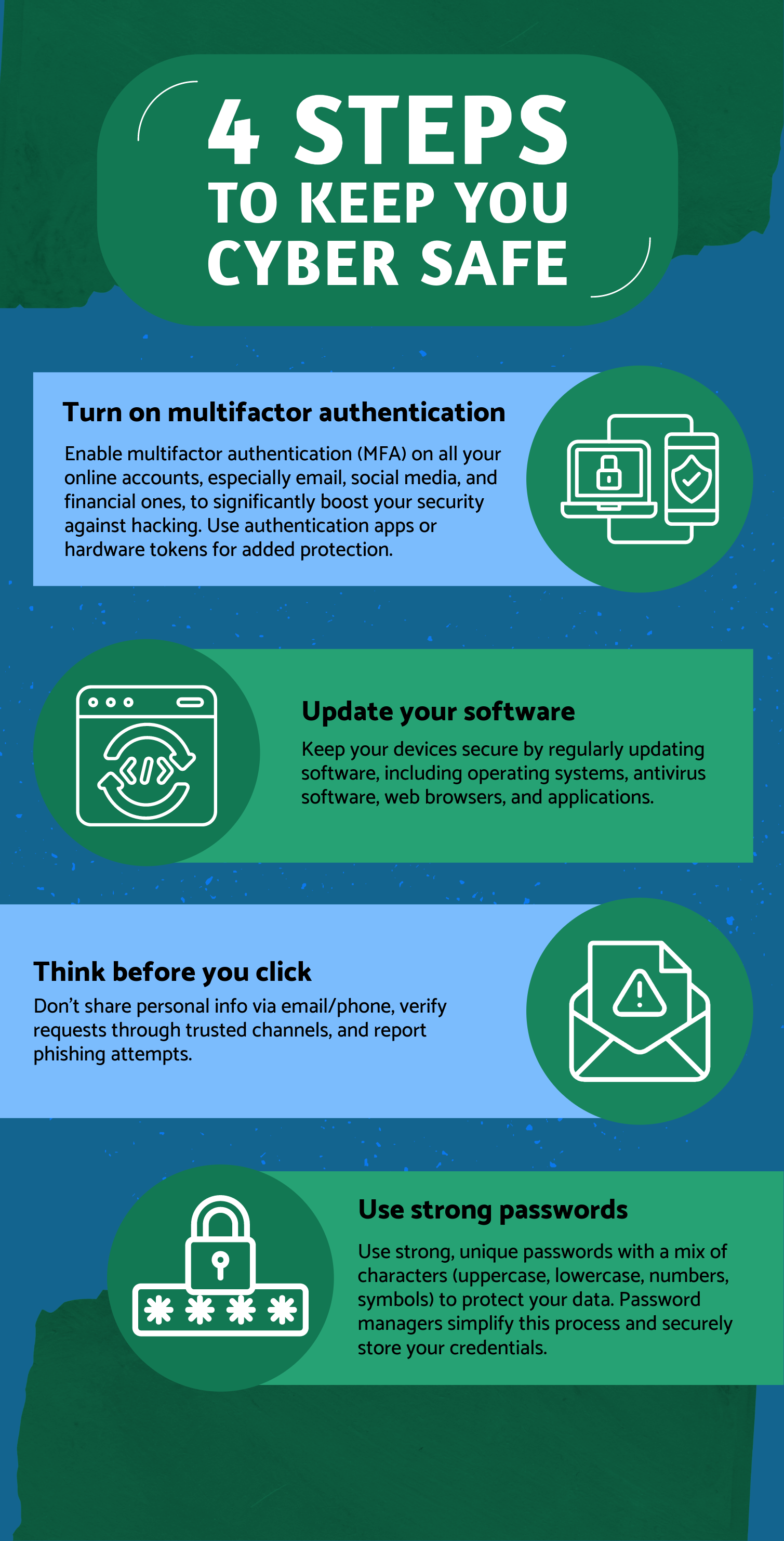 Four Steps to a Safer Account