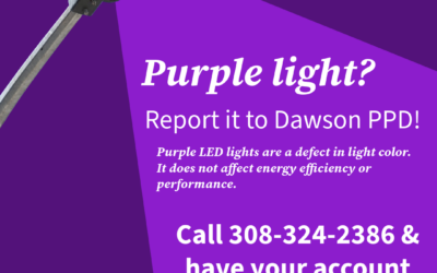Purple light? Report it!