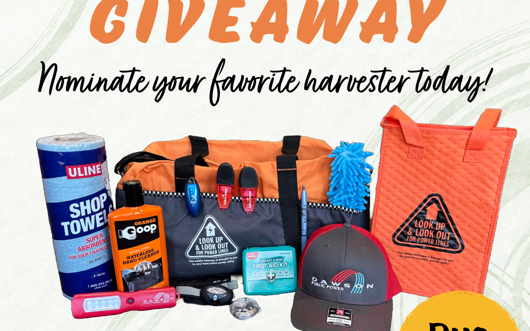 Nominate your favorite harvester – Harvest Spotlight Giveaway